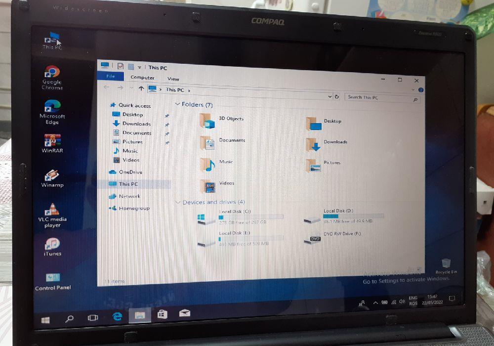 Laptop Compaq presario F 600