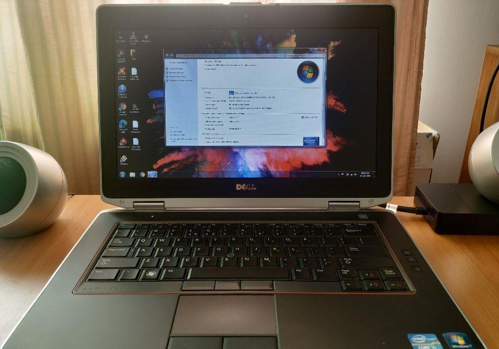 Laptop Dell Latitude E6420, i5-2540M 2.60GHz, 4GB DDR3 SSD 240GB, 14", Baterie NOUA, Docking Station