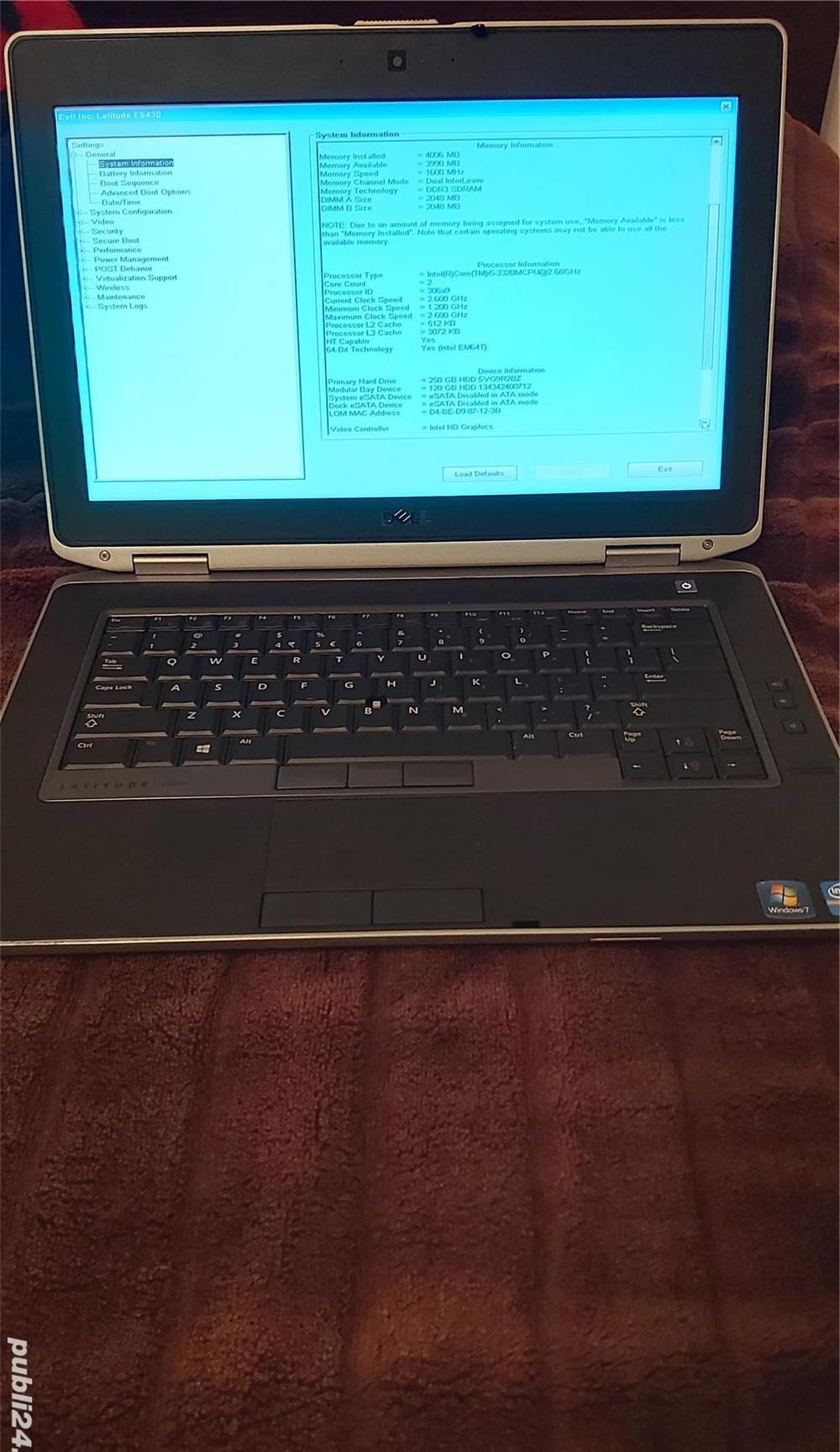 Laptop Dell Latitude E6430 i5, 4GB RAM, la super pret