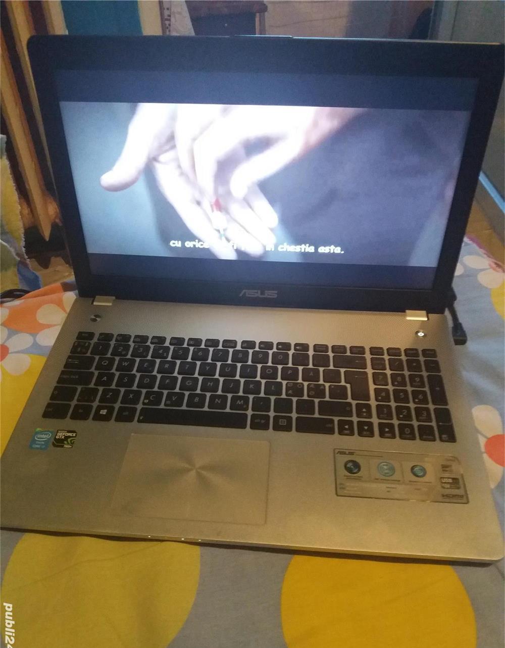 Laptop Gaming ieftin ASUS i7 4700k SLIM , METALIC. 1800 lei