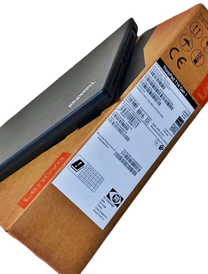 Laptop Lenovo ThinkPad T14 Gen 1, i7-10510U, 16GB, 512GB SSD in cutie