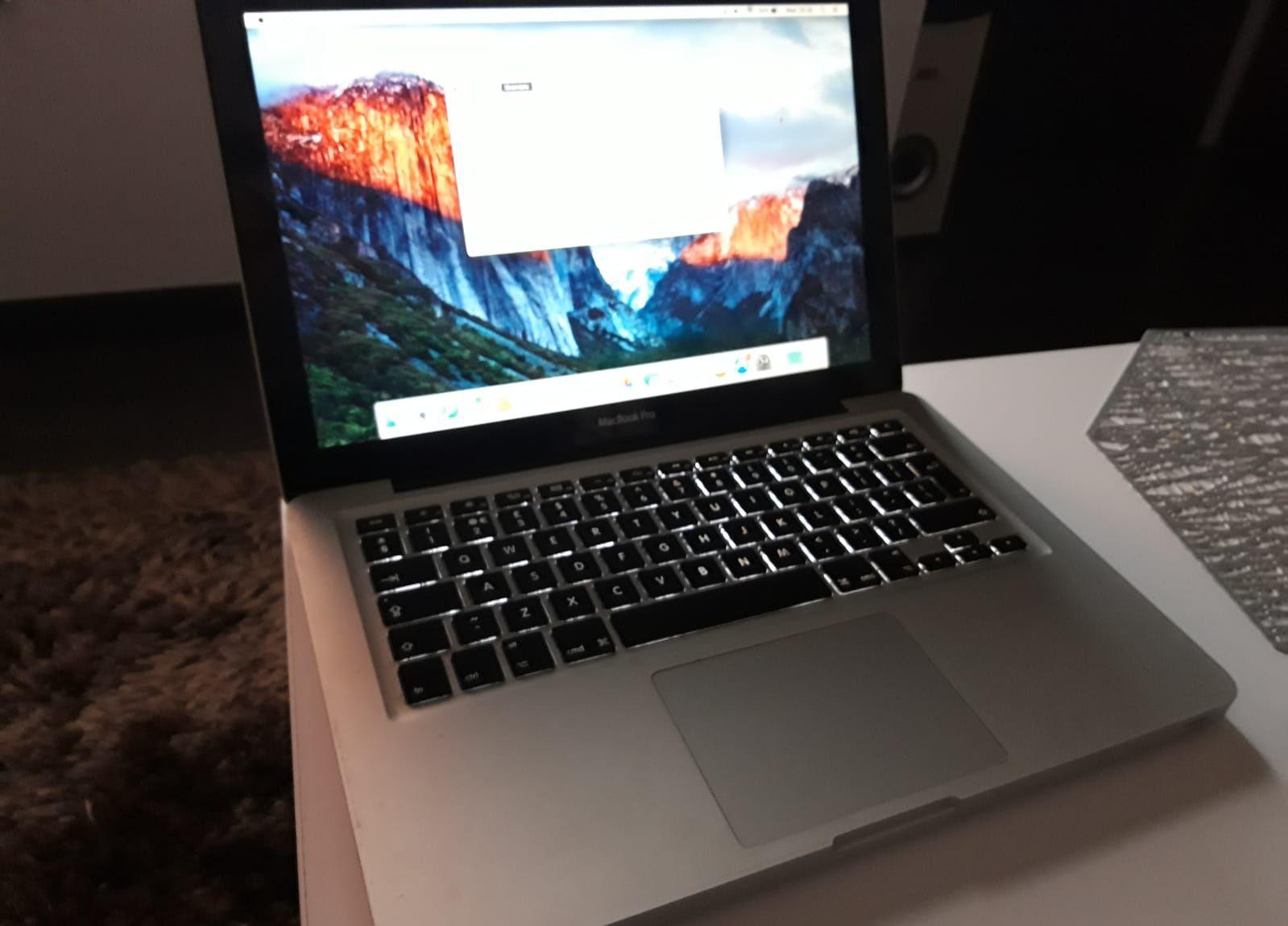 Laptop macbook pro i5 8 giga ram hdd ssd