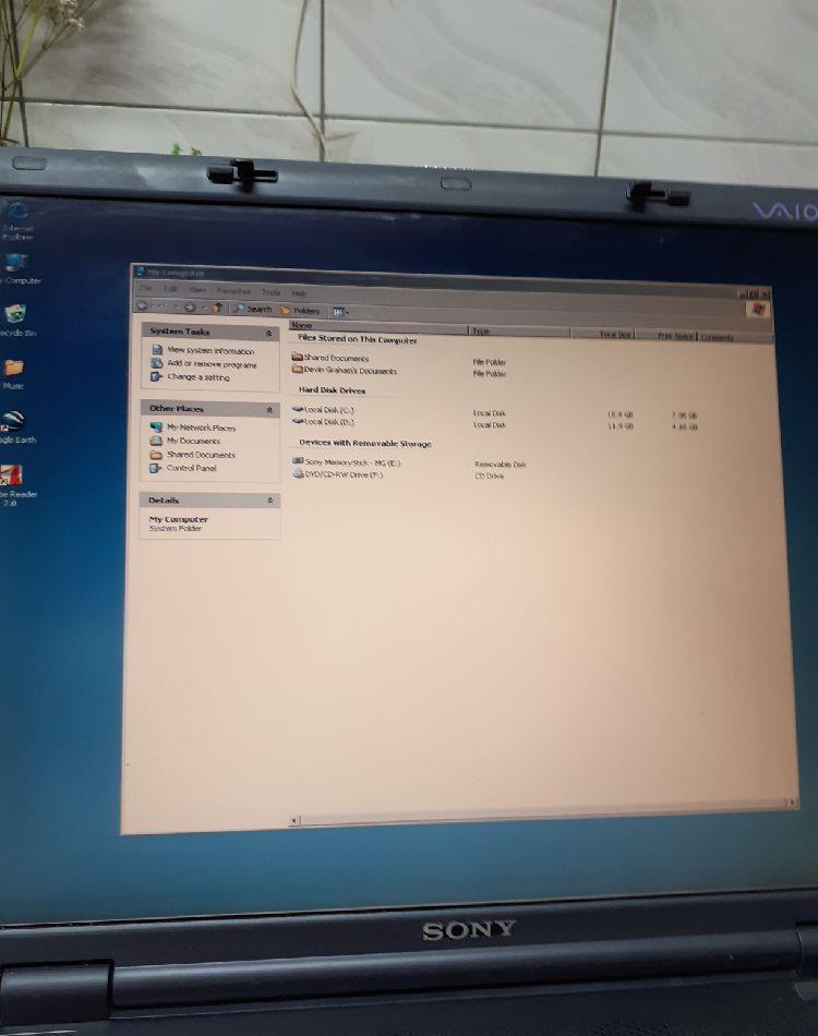 Laptop Sony vajo pcg 8c 3l