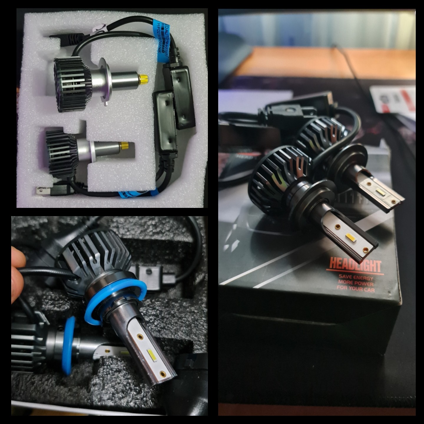 LED d3s/d2s/d1s/h1/h3/h7/h8/h9/h11/angel eye bmw 6000k sau 4500k