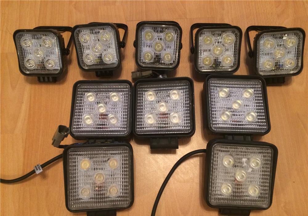 LED Lampa de lucru Lampa patrata Flood 4WD Off-road Truck Jeep SUV