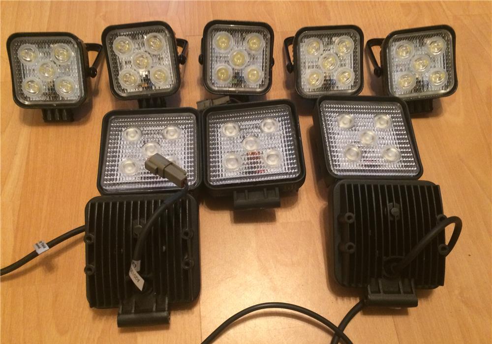 LED Lampa de lucru Lampa patrata Flood 4WD Off-road Truck Jeep SUV