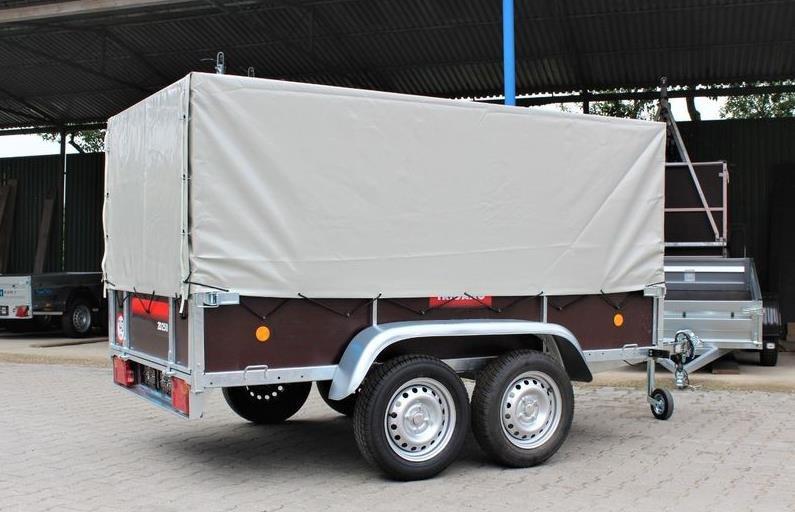Lider remorca auto 750 kg, 2 axe Trigano 2D250