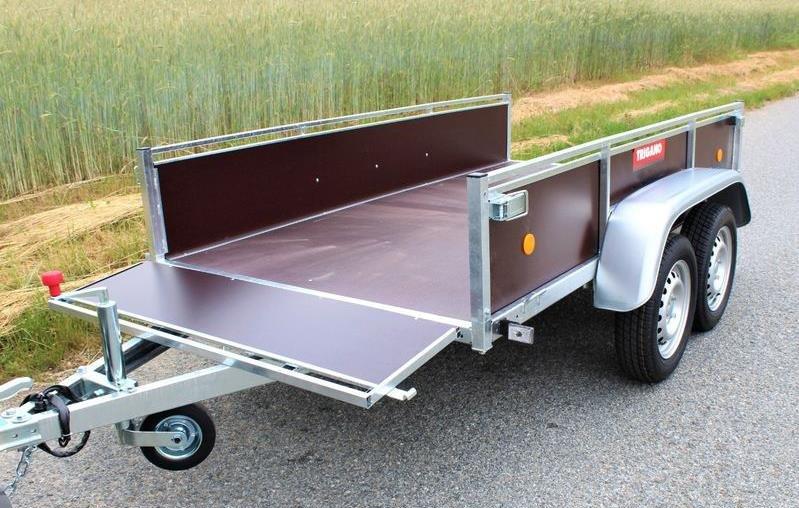 Lider remorca auto 750 kg, 2 axe Trigano 2D250