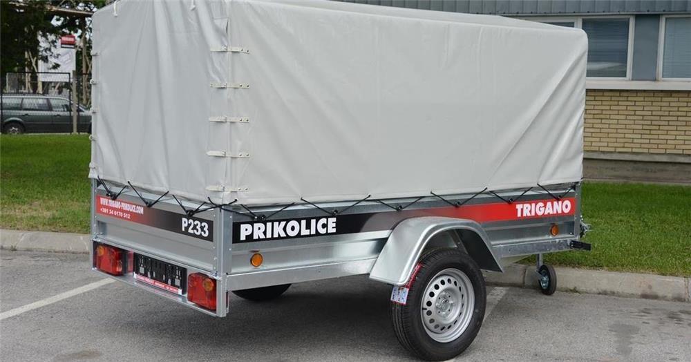 Lider remorca auto 750 kg,1 axa Trigano P233