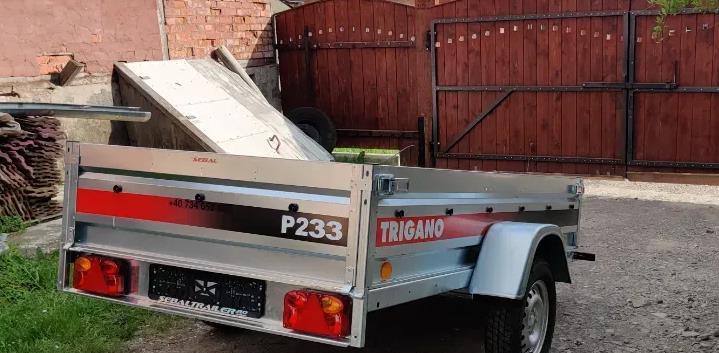 Lider remorca auto 750 kg,1 axa Trigano P233