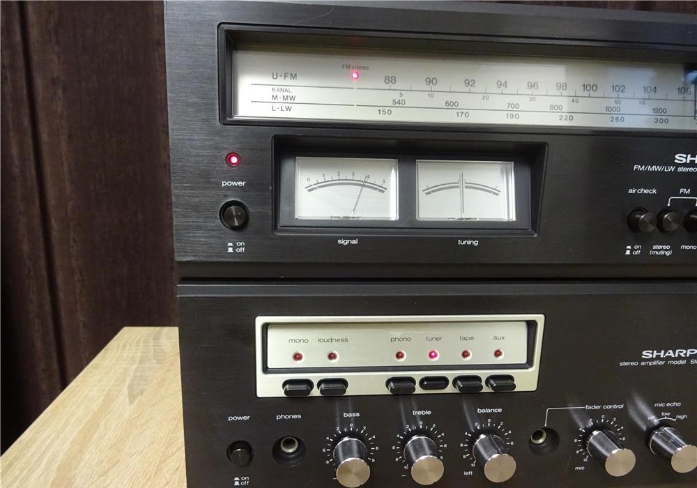 Linie Sharp amplificator+tuner