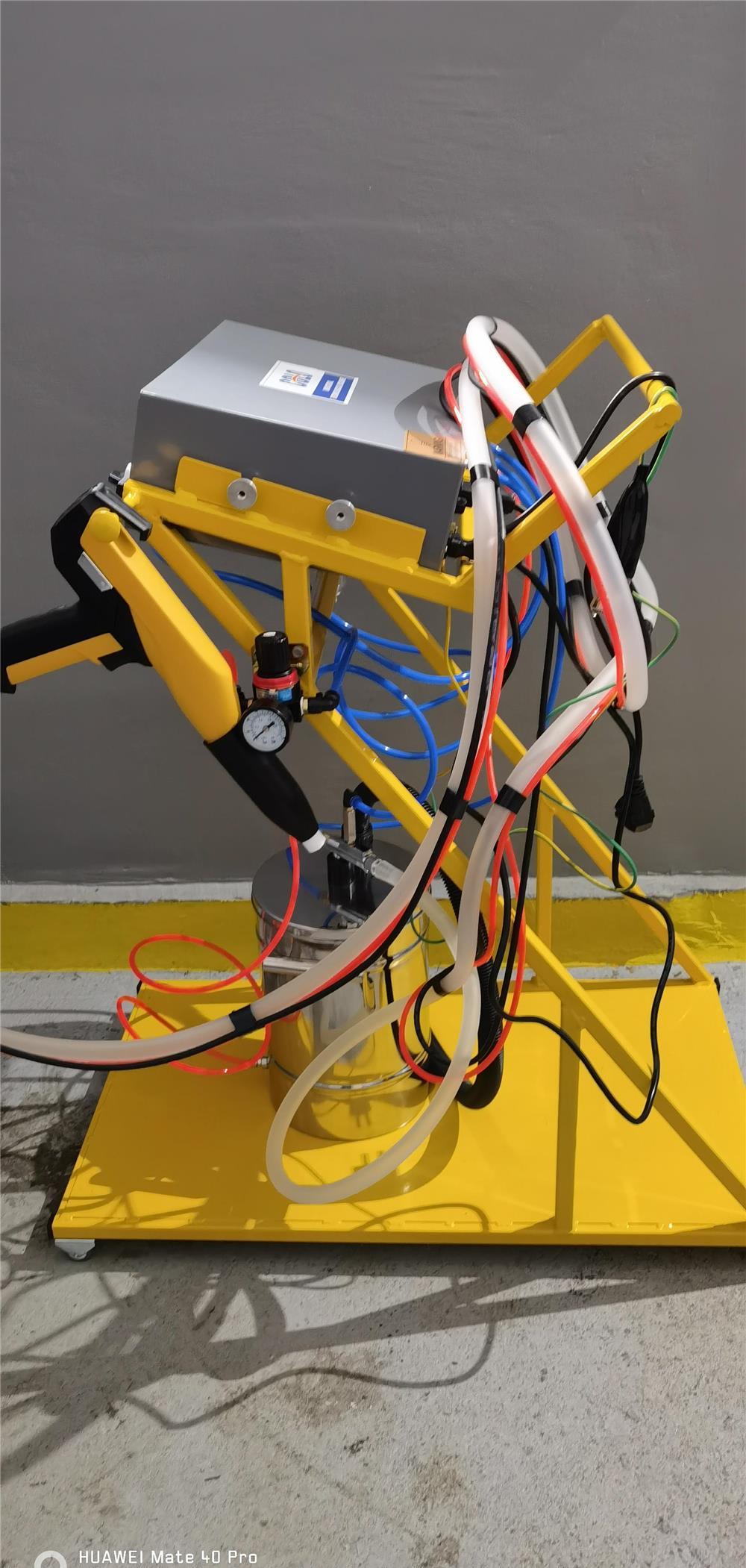 Linie vopsire in Camp electrostatic