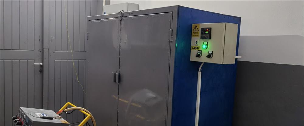 Linie vopsire in Camp electrostatic