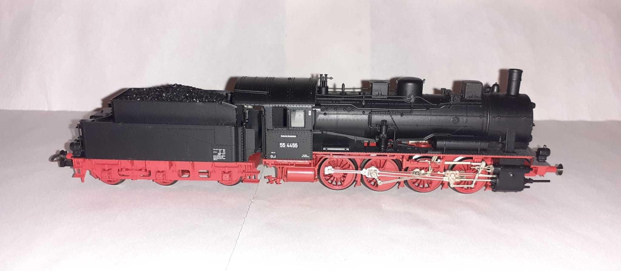 Locomotiva digitala Fleischmann br 55 scara HO trenulet electric