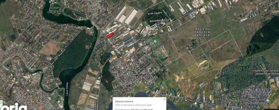 logistica Mogosoaia teren investitie