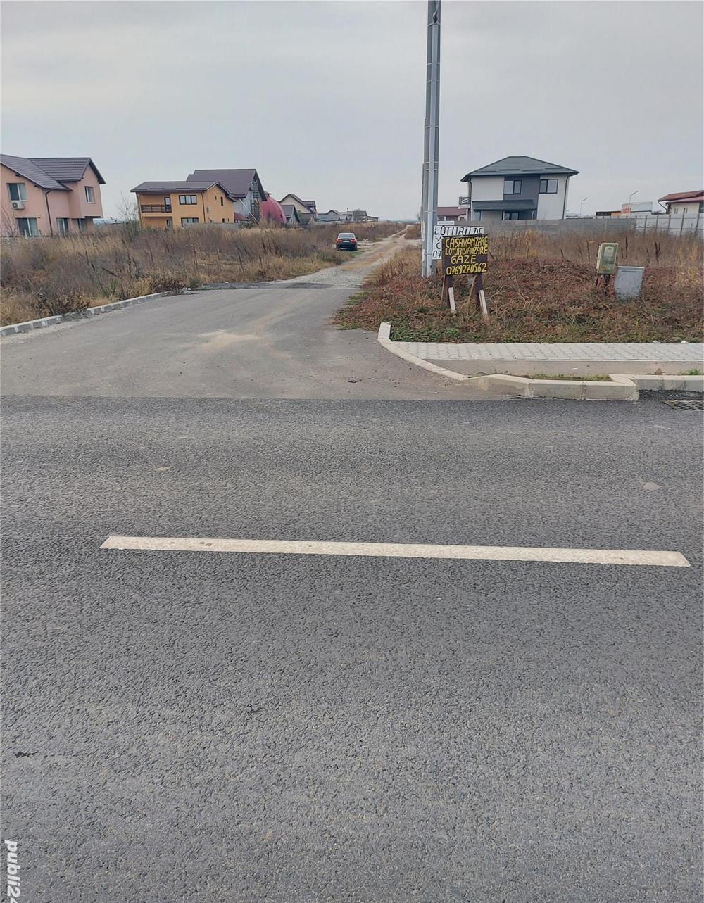 Loturi Berceni-Vidra acces din Șosea