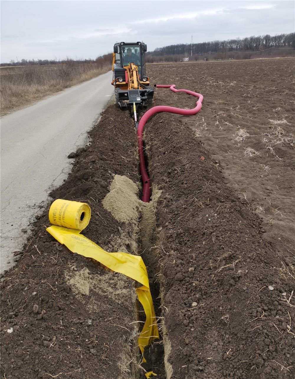 Lucrări rețele apa și canalizare