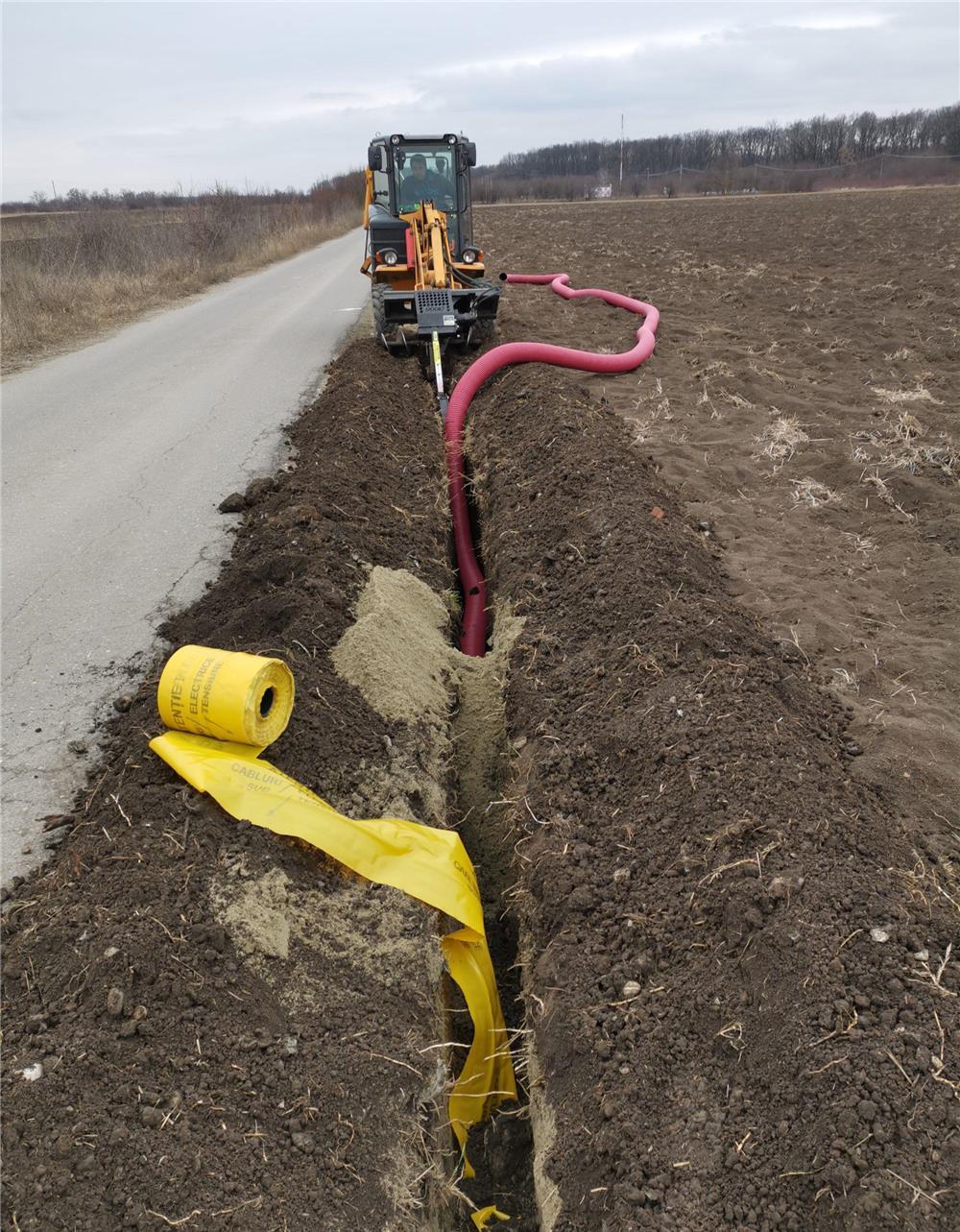 Lucrări rețele apa și canalizare