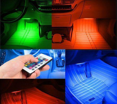 Lumini Ambientale auto Kit interior LED