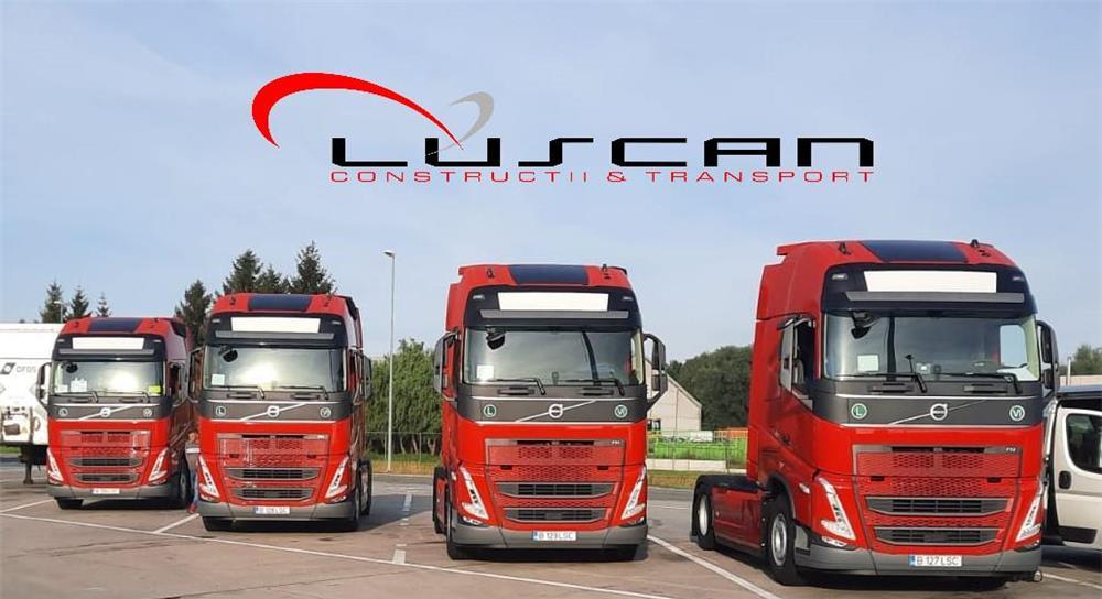 Luscan com angajeaza soferi profesionisti pentru transport international