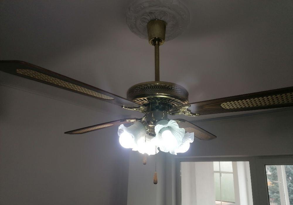 Lustră cu ventilator