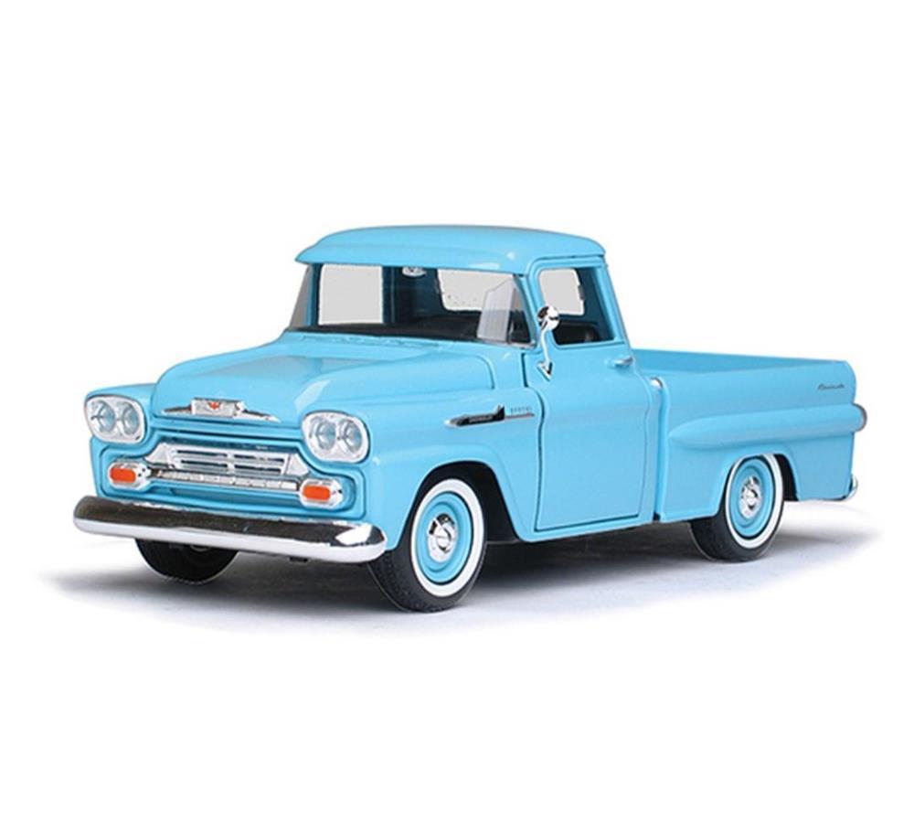 Macheta metalica 1:24 Chevy Apache Pickup, producator Motormax