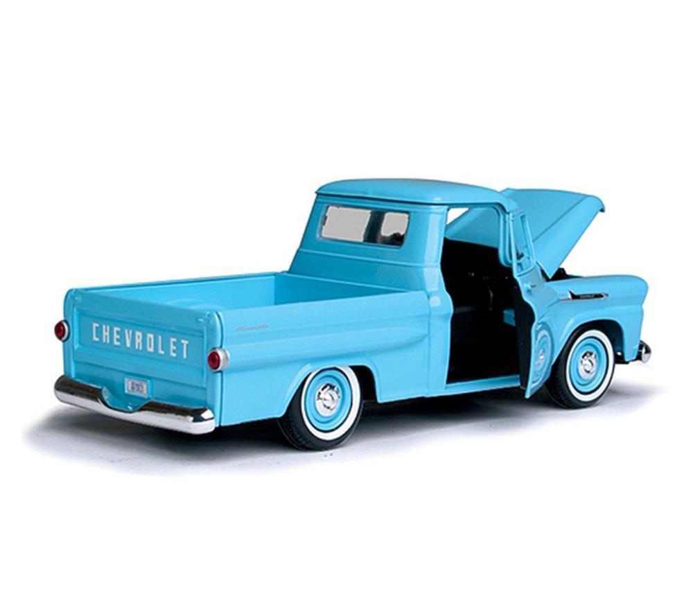 Macheta metalica 1:24 Chevy Apache Pickup, producator Motormax