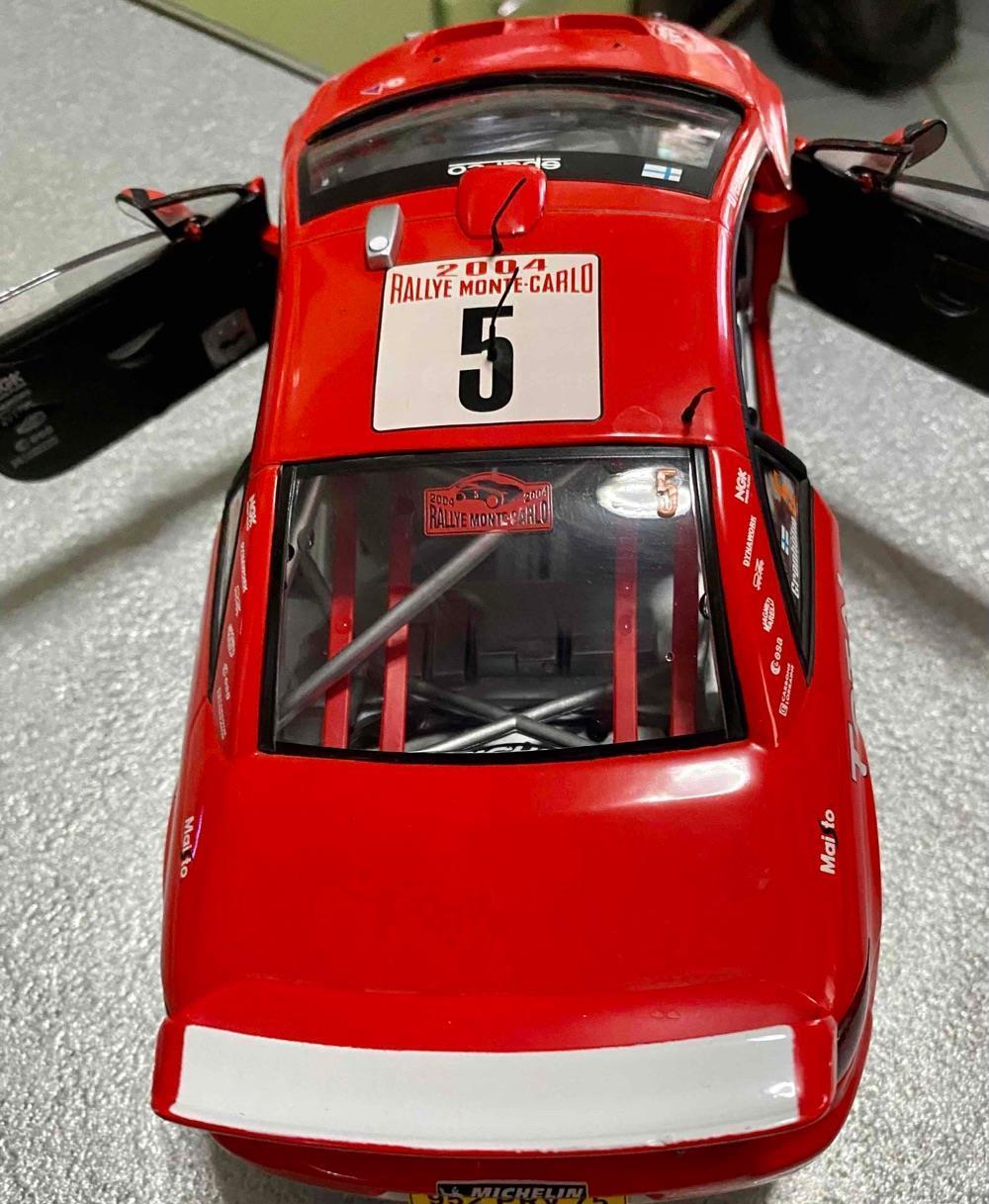 macheta WRC raliu 1/18 peugeot 307 Pilot gronholm