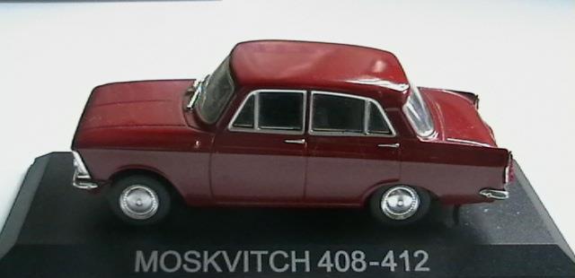Machete Fiat, Moskvitch, Trabant, Volga scara 1:43