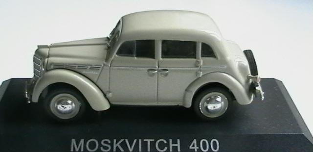 Machete Fiat, Moskvitch, Trabant, Volga scara 1:43