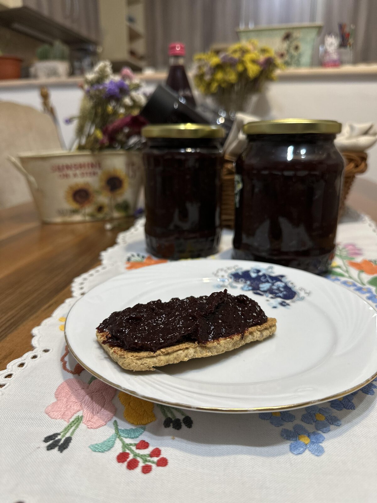 Magiun de prune,facut la ceaun!