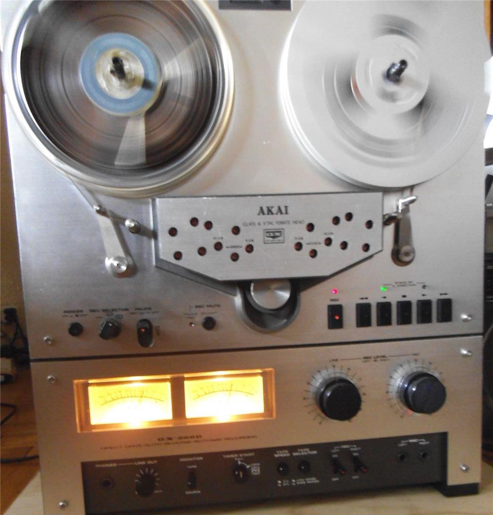 MAGNETOFON AKAI GX-266D Auto Reverse Direct Drive 6-Head Both Way Rec