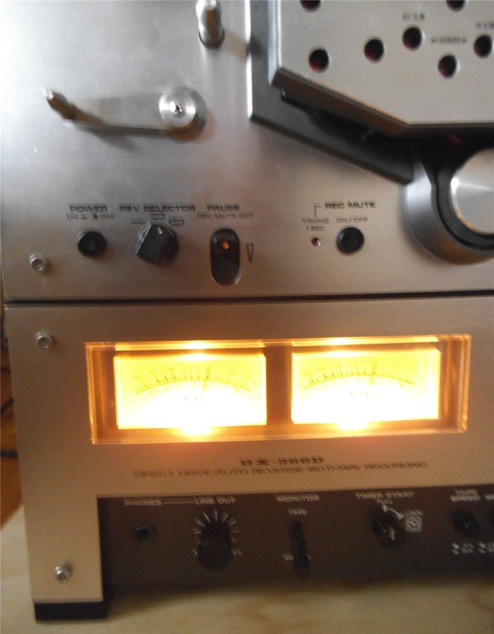 MAGNETOFON AKAI GX-266D Auto Reverse Direct Drive 6-Head Both Way Rec