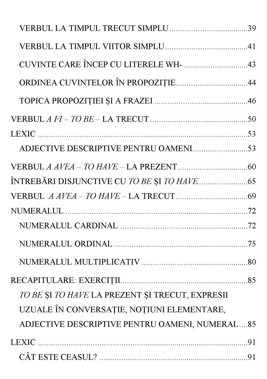 Manual Engleza pentru Începători