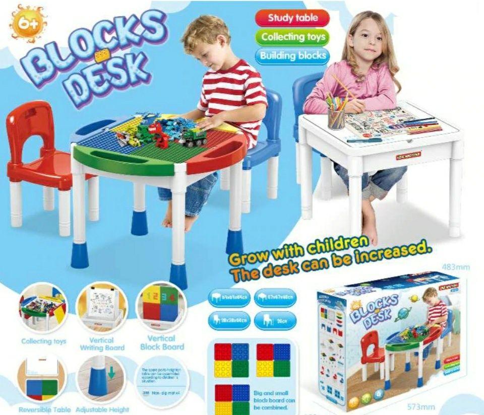 Masa Lego 2 in 1 ,cu 2 scaune incluse NOU