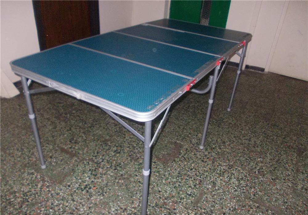 Masă mare pliabilă aluminiu Franta 6/8 persoane camping pescuit gratar gradina picnic piscina munte
