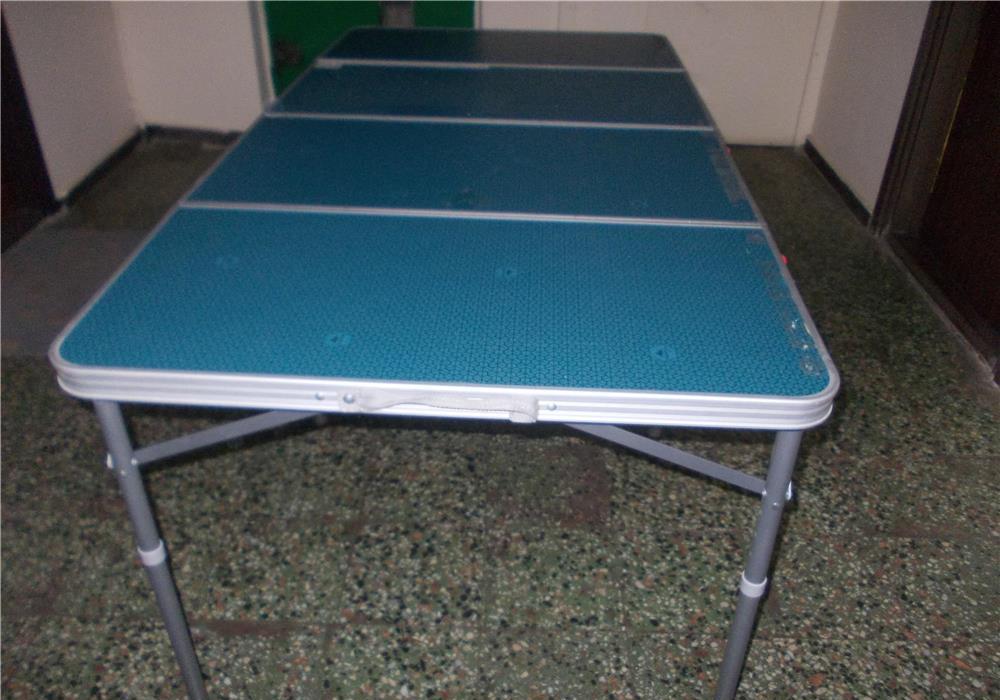 Masă mare pliabilă aluminiu Franta 6/8 persoane camping pescuit gratar gradina picnic piscina munte