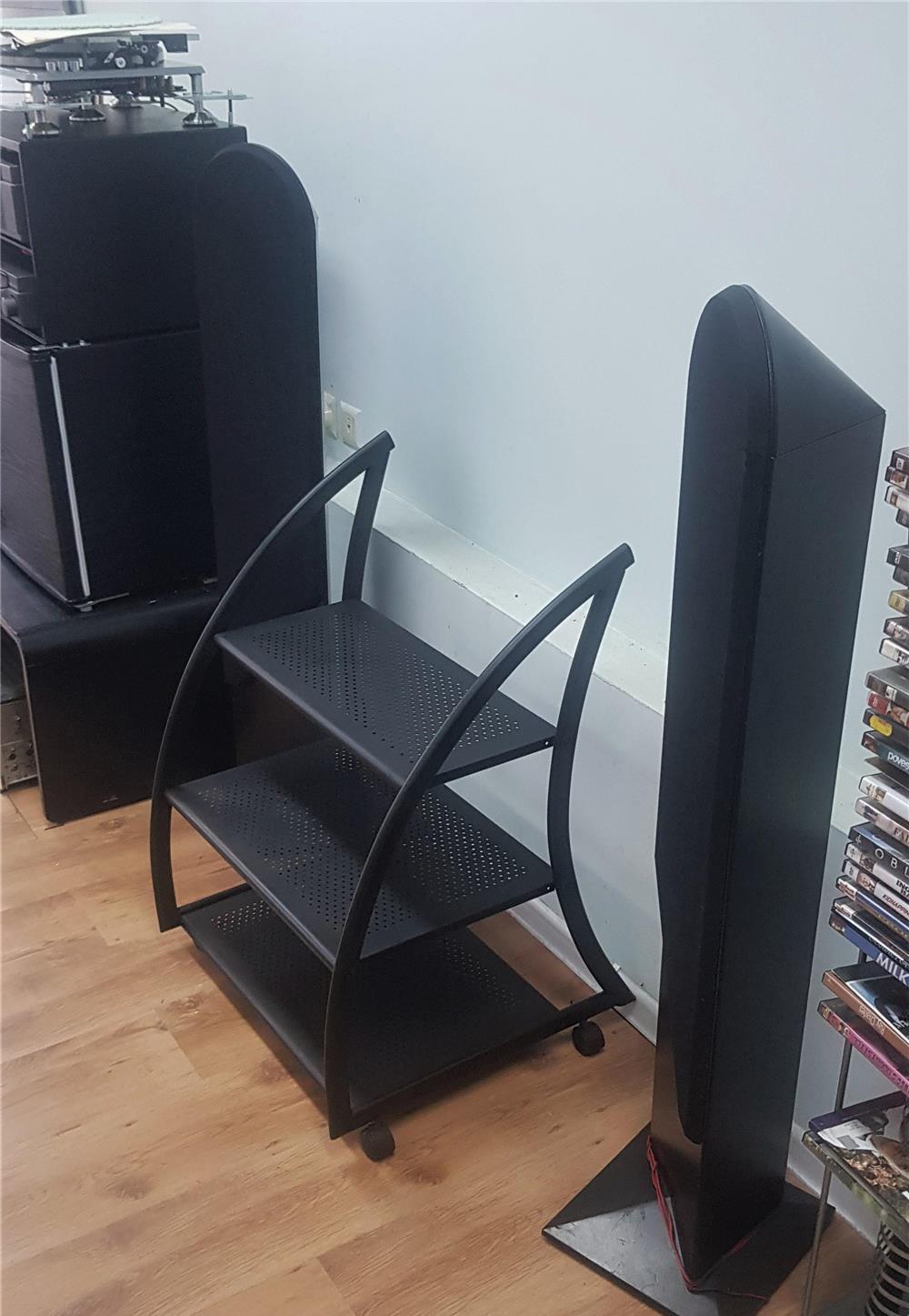 Masa rack comoda suport aparate muzica arta audio stand etajera design