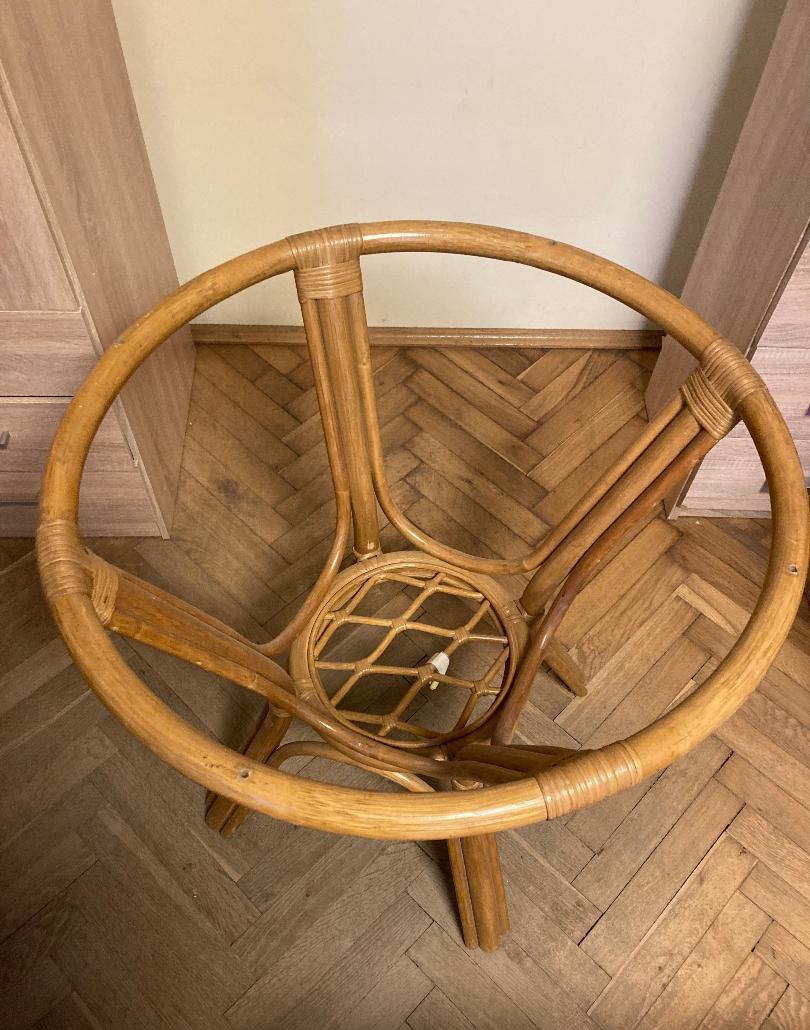 masa rotunda rattan