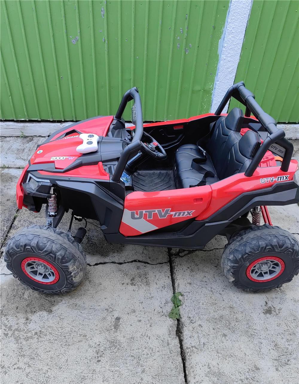 Masinuta electrica 12V cu 4 motoare Nichiduta 4x4 UTV MX Red