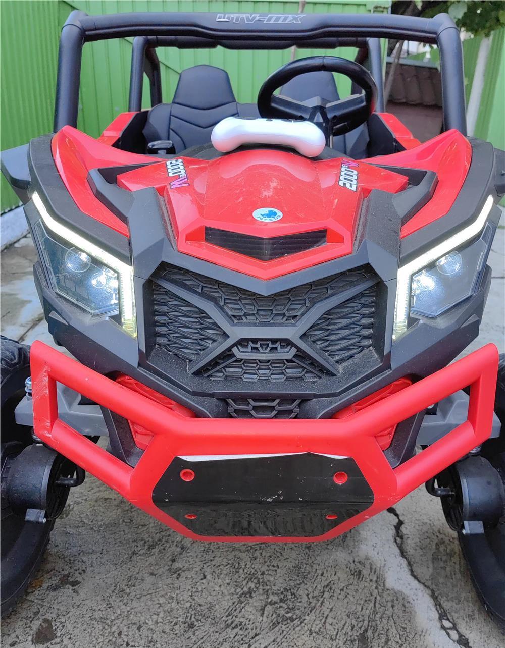 Masinuta electrica 12V cu 4 motoare Nichiduta 4x4 UTV MX Red