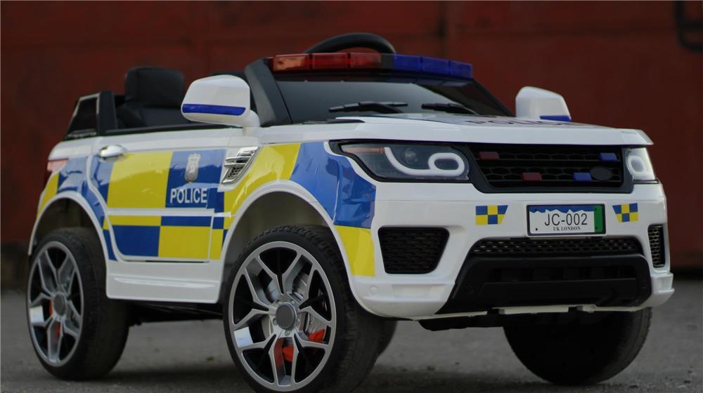 Masinuta electrica de politie pentru copii JC002