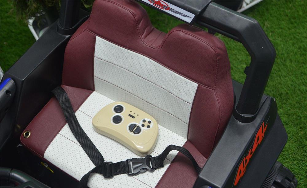 Masinuta electrica pentru copii BJF-119A 4x4 cu Scaun tapitat #Albastru