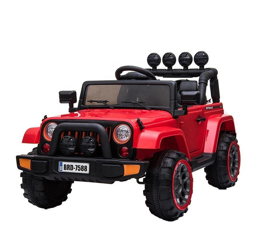 Masinuta electrică pentru copii Jeep BJ7588 90W 12V Cu Scaun tapitat