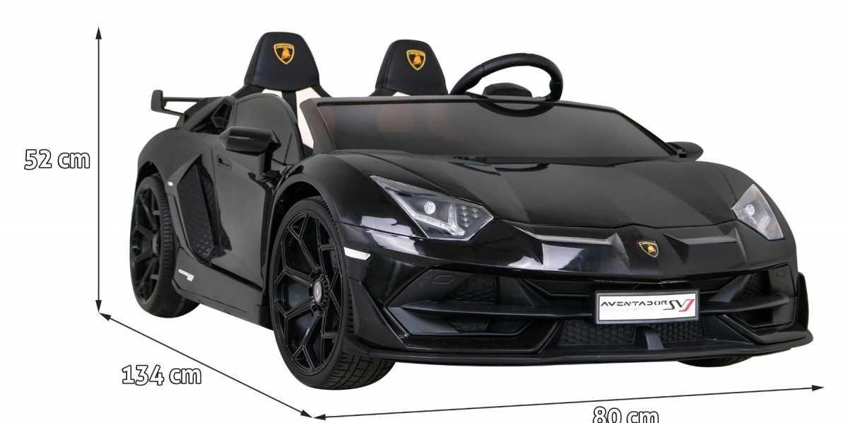 Masinuta electrica pentru copii Lamborghini Aventador 24 V Drift Negru