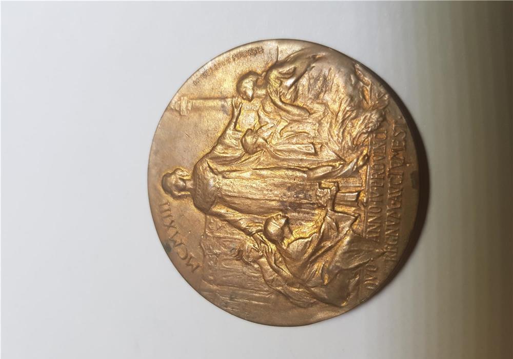 Medalie Regele Carol I si Regina Elisabeta - Medalia Cadrilaterului 1913