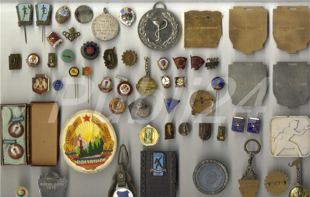 Medalii Ordine Militare Insigne Decoratii Brevete Diplome Barete Armata Militie Securitate Efecte