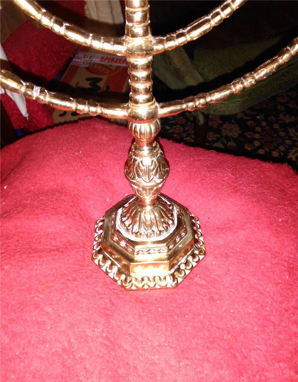 menora bronz masiv anul 1970