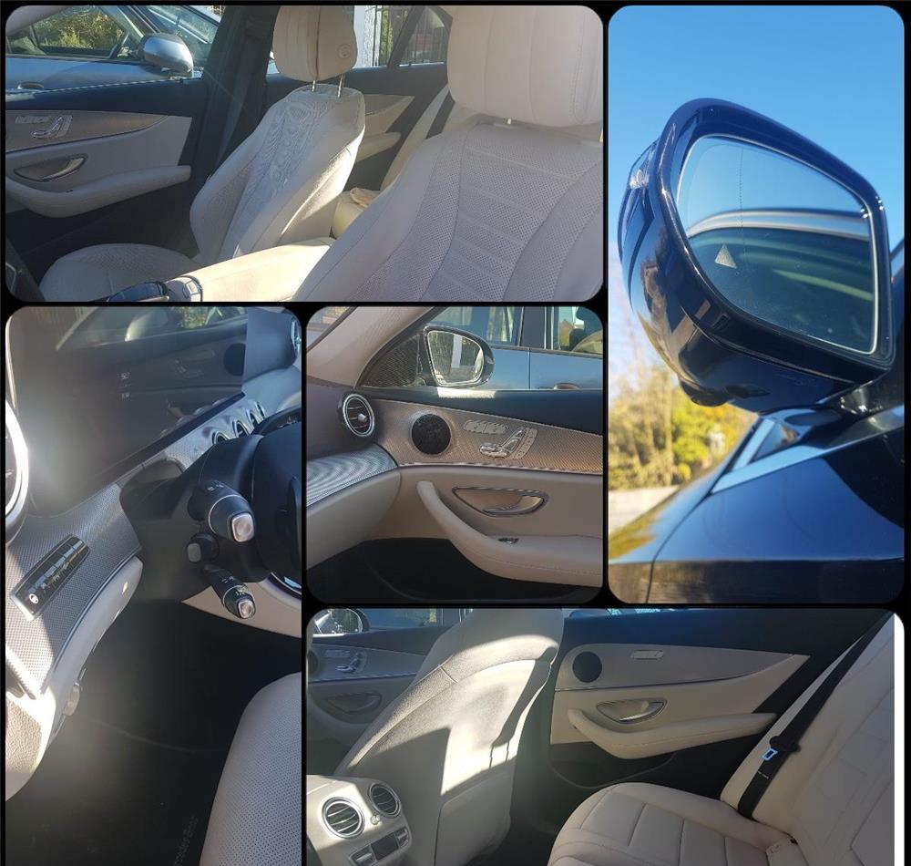 Mercedes E220D, 2.0, 194CP, Negru, Piele BEJ, 92000 KM, Pneumatic, Tableta Mare, Masaj/Racire scaune