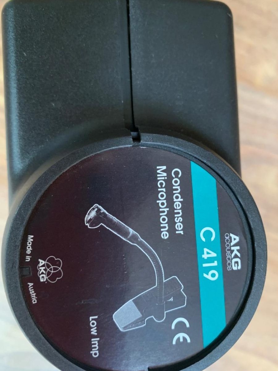 Microfon instrumente muzicale AKG, model C419